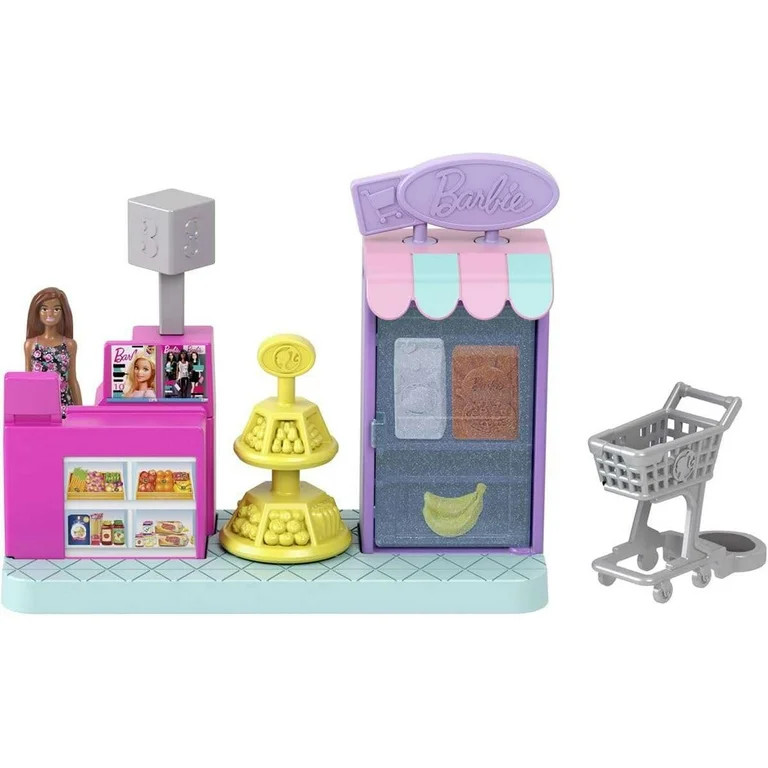 Barbie Mini Barbieland DreamHouse Playset with Dolls | Walmart (US)