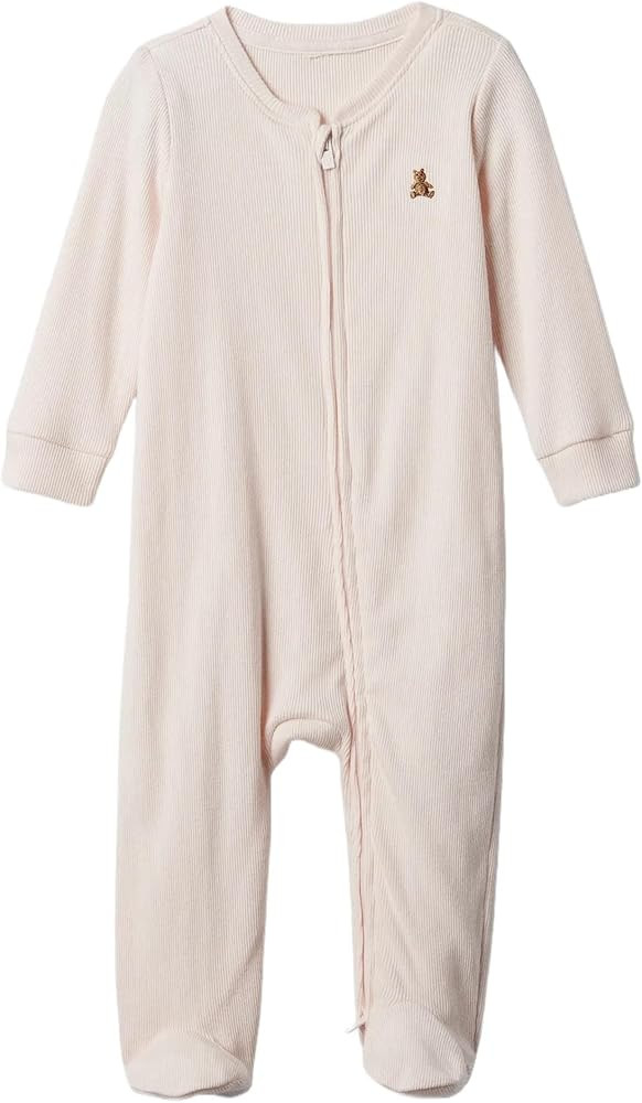 GAP baby-girls Two Way Zip Footed One-piece Outfit | Amazon (US)