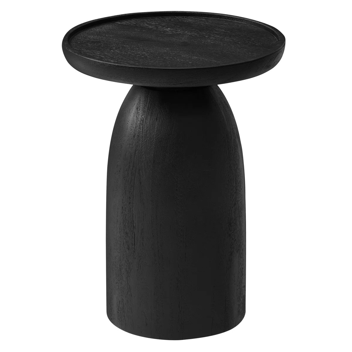 Holloway Round Wood Side Table | Wayfair North America