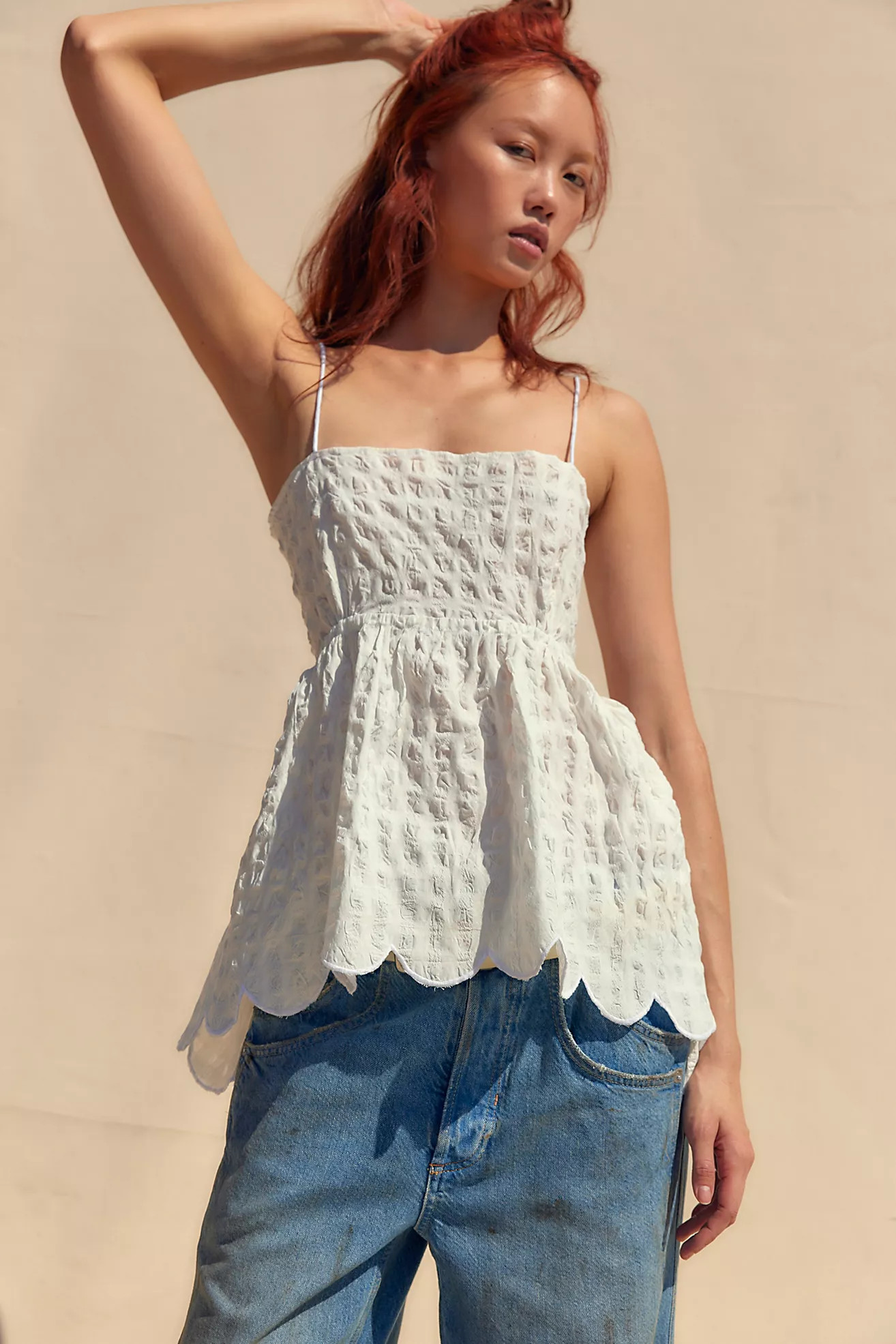 Nigel Preston Peplum Beach Top | Free People (Global - UK&FR Excluded)