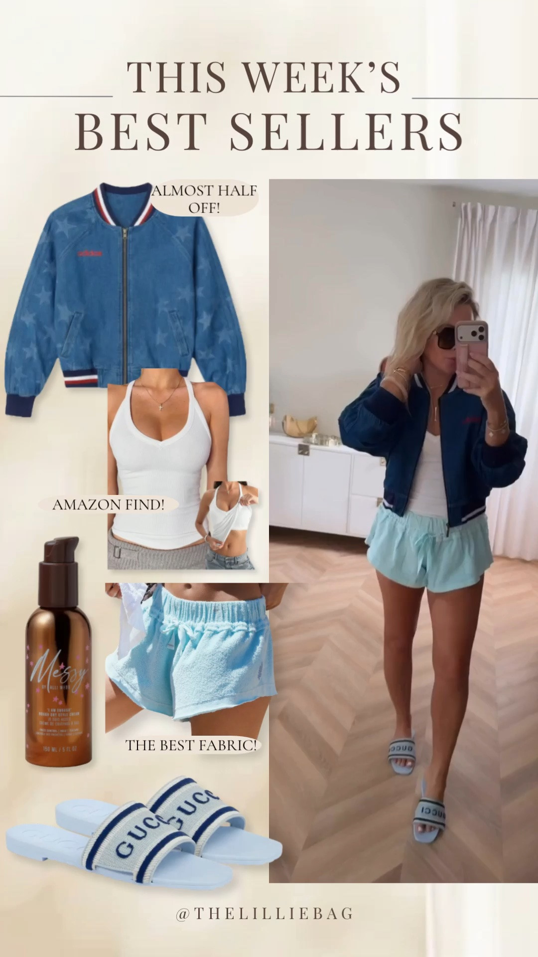 There’s stars on my jacket! Obsessed 💙! I did medium! Almost half off!

Fourth of July. Stars. Summer casual.

#LTKootd #LTKSeasonal #LTKSaleAlert