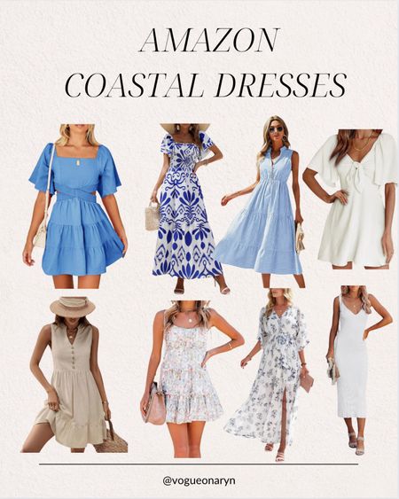Amazon coastal dresses, amazon dress, vacation dresses, amazon fashion , amazon summer dress 

#LTKfindsunder50 #LTKSeasonal #LTKstyletip