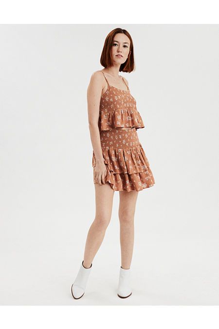 AE Smocked Cami Match Back | American Eagle Outfitters (US & CA)