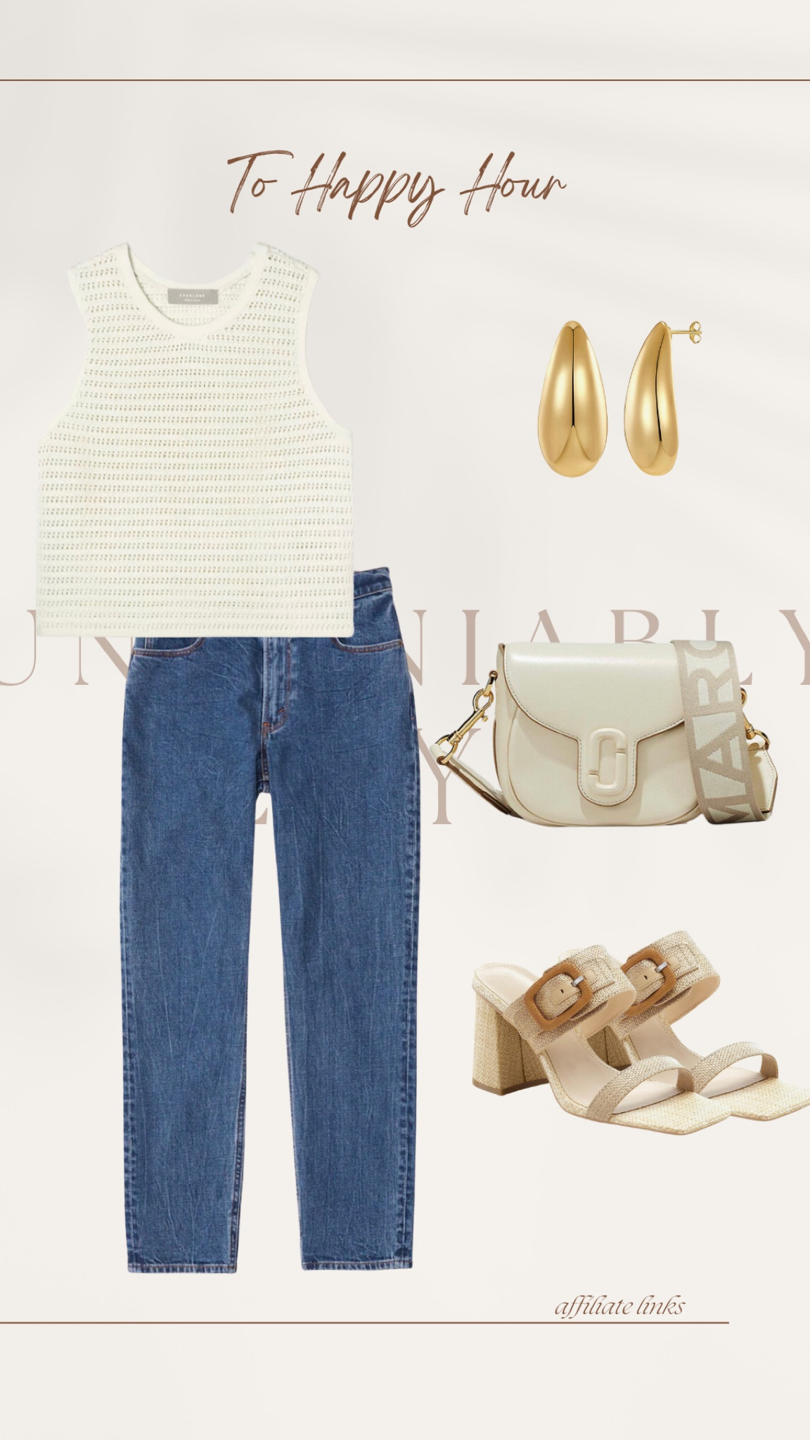 What I’d Wear … to happy hour!

UndeniablyElyse.com

Neutral outfit, Abercrombie, Crochet, Mom Jeans, Neutral Heels, Summer Heels, Purse, Teardrop Earrings, Gold Jewelry

#LTKunder100 #LTKSeasonal #LTKstyletip