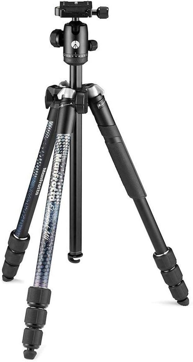 Manfrotto Element MII 4-Section Aluminum Tripod with Ball Head, Black | Amazon (US)