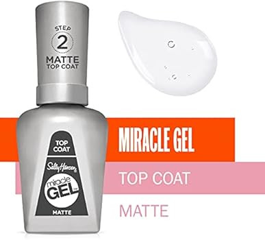 Sally Hansen Miracle Gel Matte Top Coat #102 | Amazon (US)