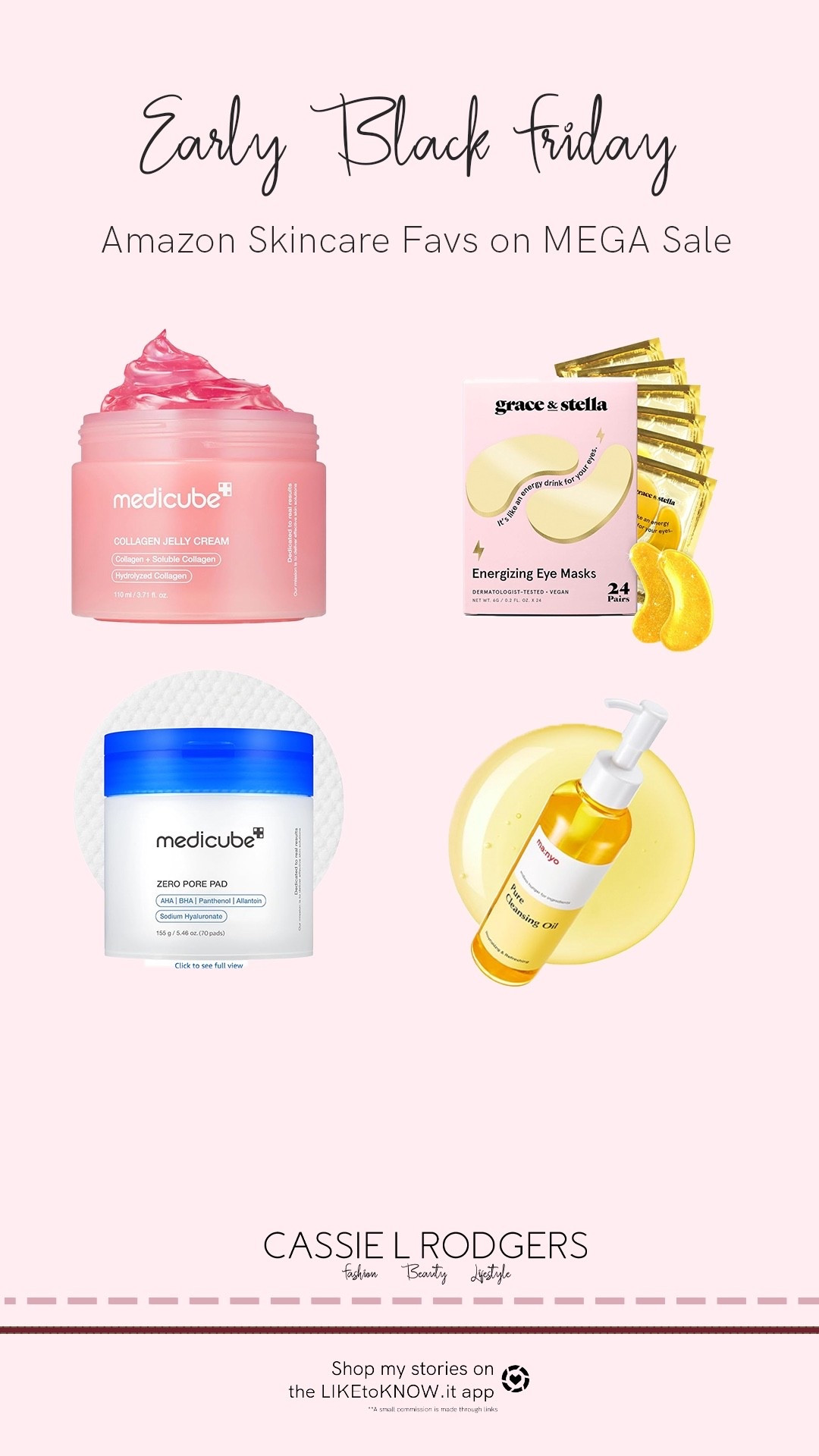 Amazon black Friday deals on now! Mega deals on my favorites from k beauty brands 

#LTKCyberWeek #LTKHoliday #LTKGiftGuide