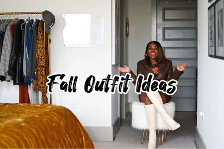Uploaded a new YouTube video packed with fall outfit ideas! Styling everything from a faux leather dress, a blazer, trench coat, boots cargo pants and more! 

#LTKstyletip #LTKSeasonal