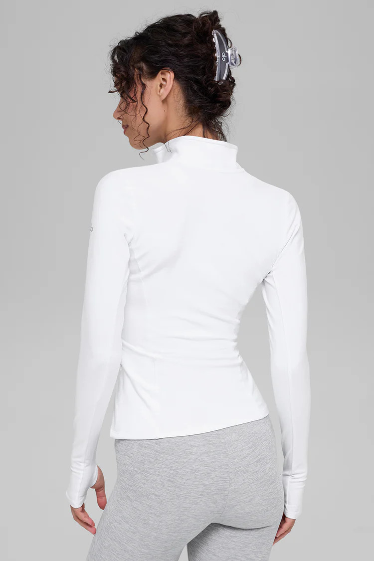 Alosoft 1/2 Zip Rapid Pullover | Alo Yoga (US)