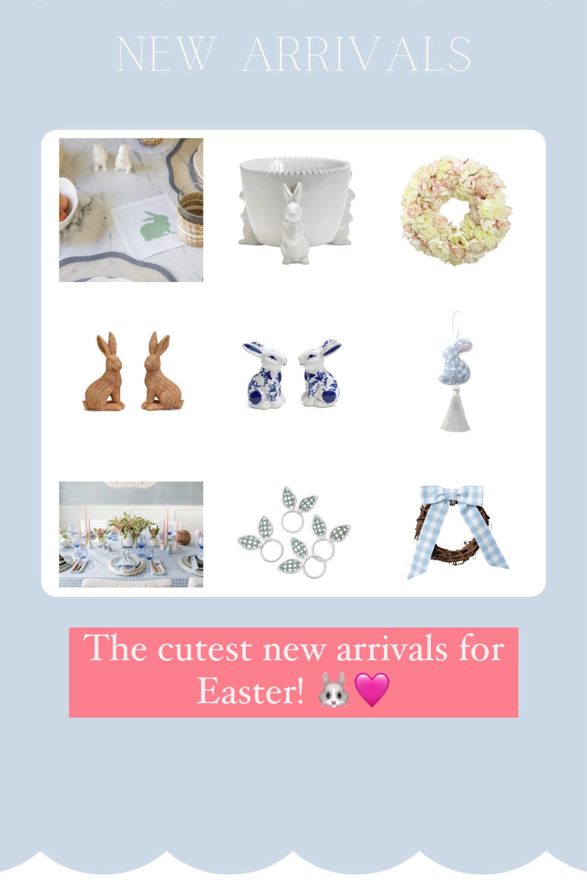 Easter home decor new arrivals! 

#LTKSeasonal #LTKhome #LTKfindsunder100