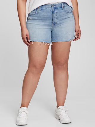 4" High Rise Denim Shorts with Washwell | Gap (US)