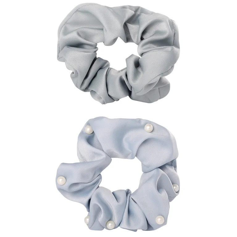 Celebrity Pink Women's Pearl Detail Scrunchie Set | Walmart (US)