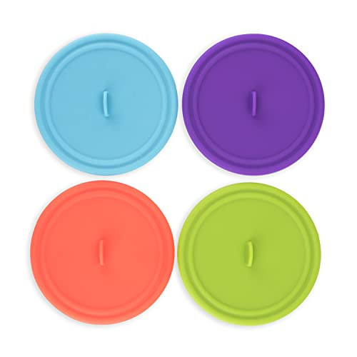 True Wine Glass Covers, Silicone, Multicolor, Cocktail Glass Covers, Beer Covers | Amazon (US)