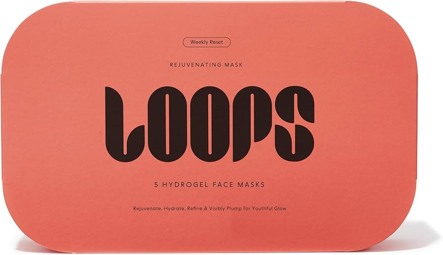 LOOPS WEEKLY RESET - Rejuvenating Hydrogel Face Mask Kit - Rejuvenate, Hydrate, Refine and Visibl... | Amazon (US)