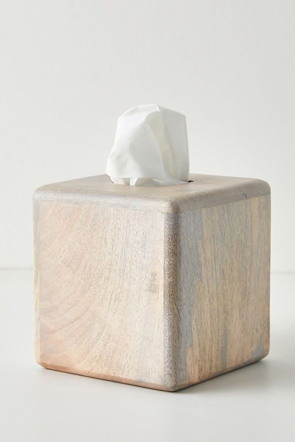 Fiji Tissue Box By Kassatex in White Size TISSUE BOX | Anthropologie (US)