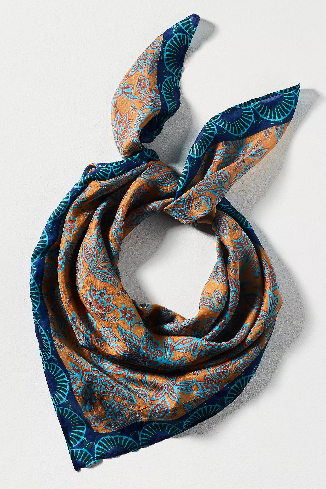 Vismaya Silk Headscarf | Anthropologie (US)