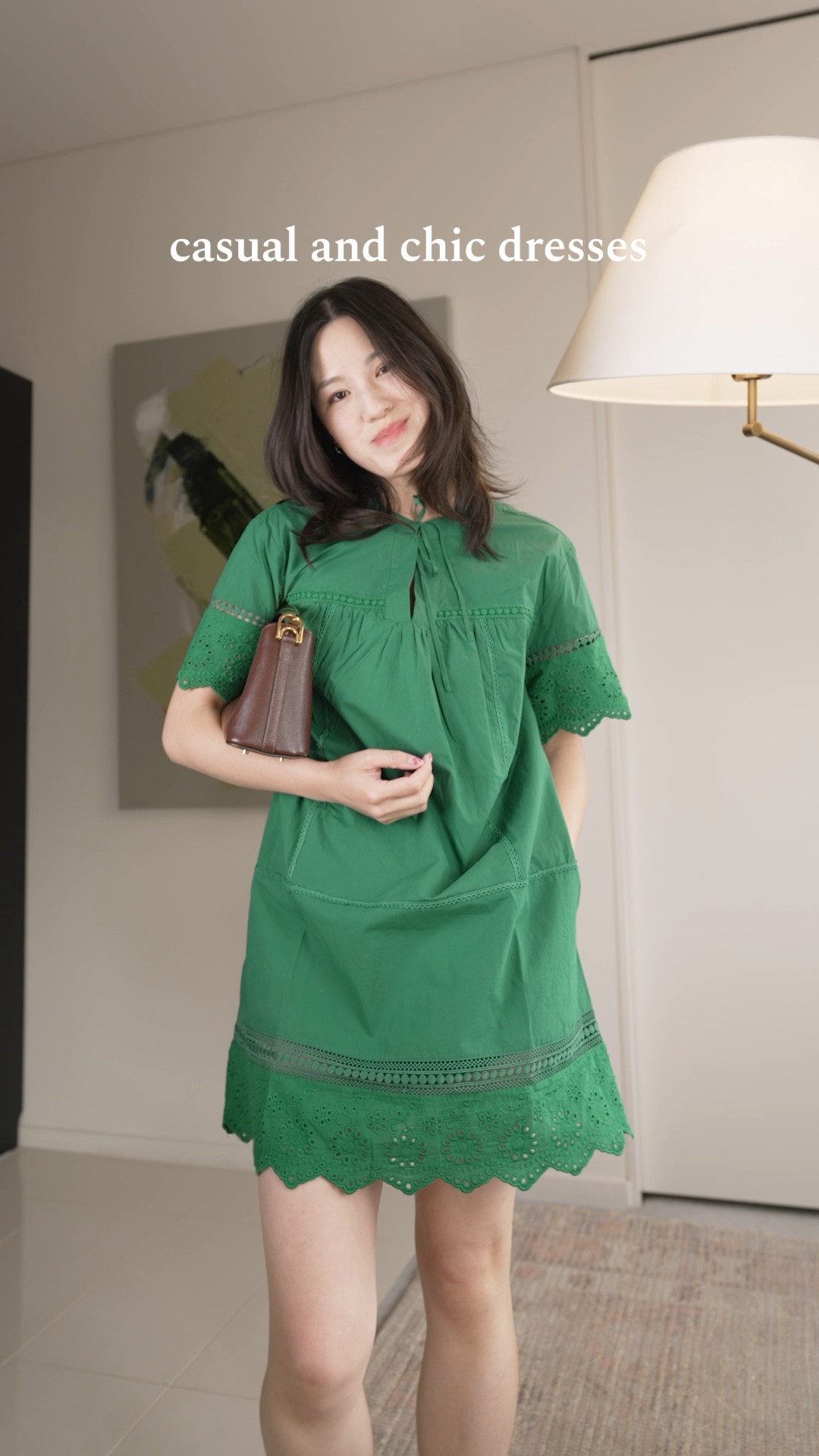 Sizing info:
White and green dress in XXS (I sized down)
Maxi dress with halter neckline (sized down to XXS)
Sezane and Uniqlo dress are both true to size. 