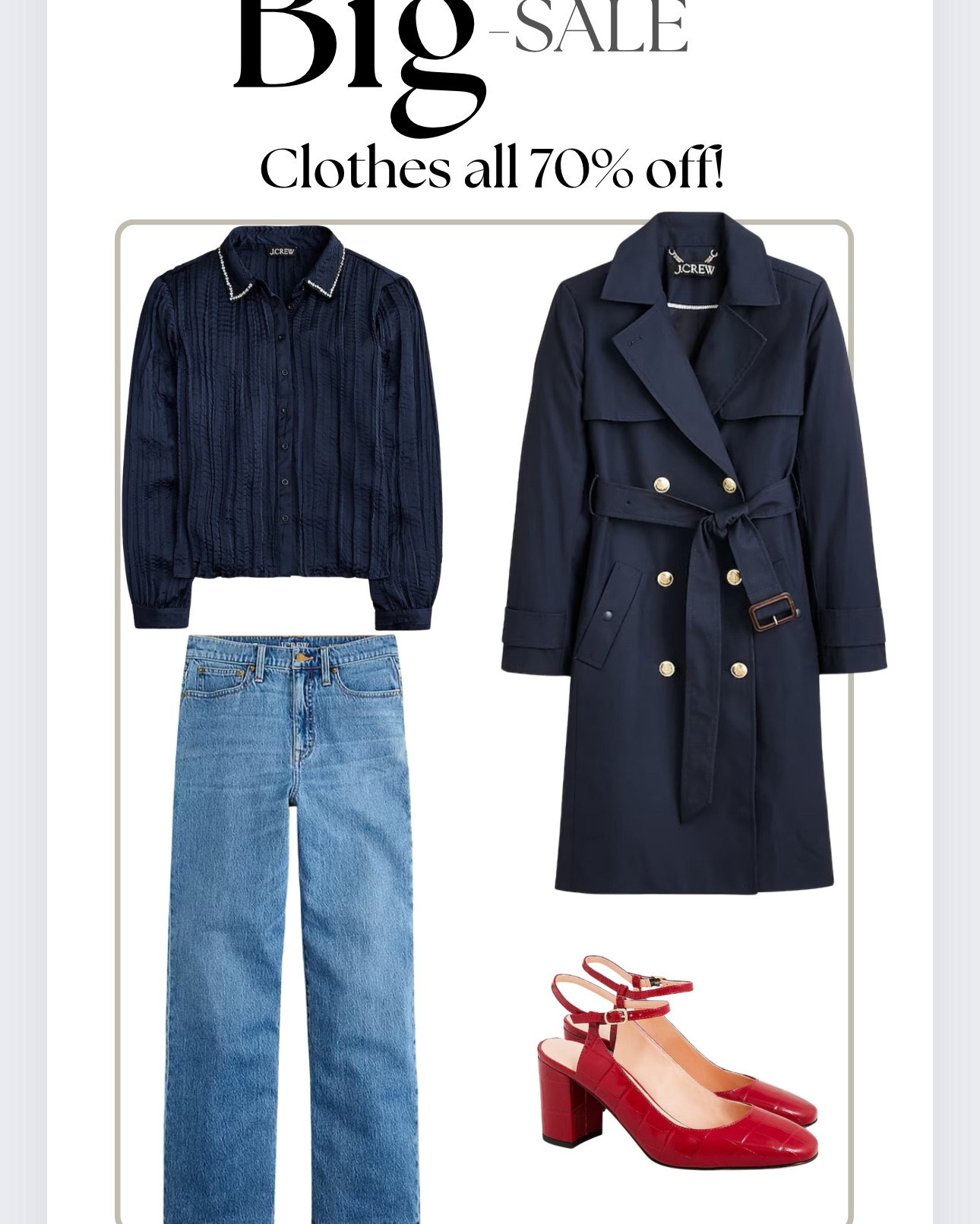 Sale!! 70% off!! Use code: SHOPSALE

#LTKOver40 #LTKSaleAlert #LTKVideo