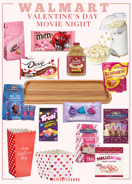 Walmart Valentines Day Family Movie night Board #walmartpartner @walmart . A fun and easy idea for Valentine’s Day! ❤️🍿

#LTKfindsunder100 #LTKfamily #LTKfindsunder50