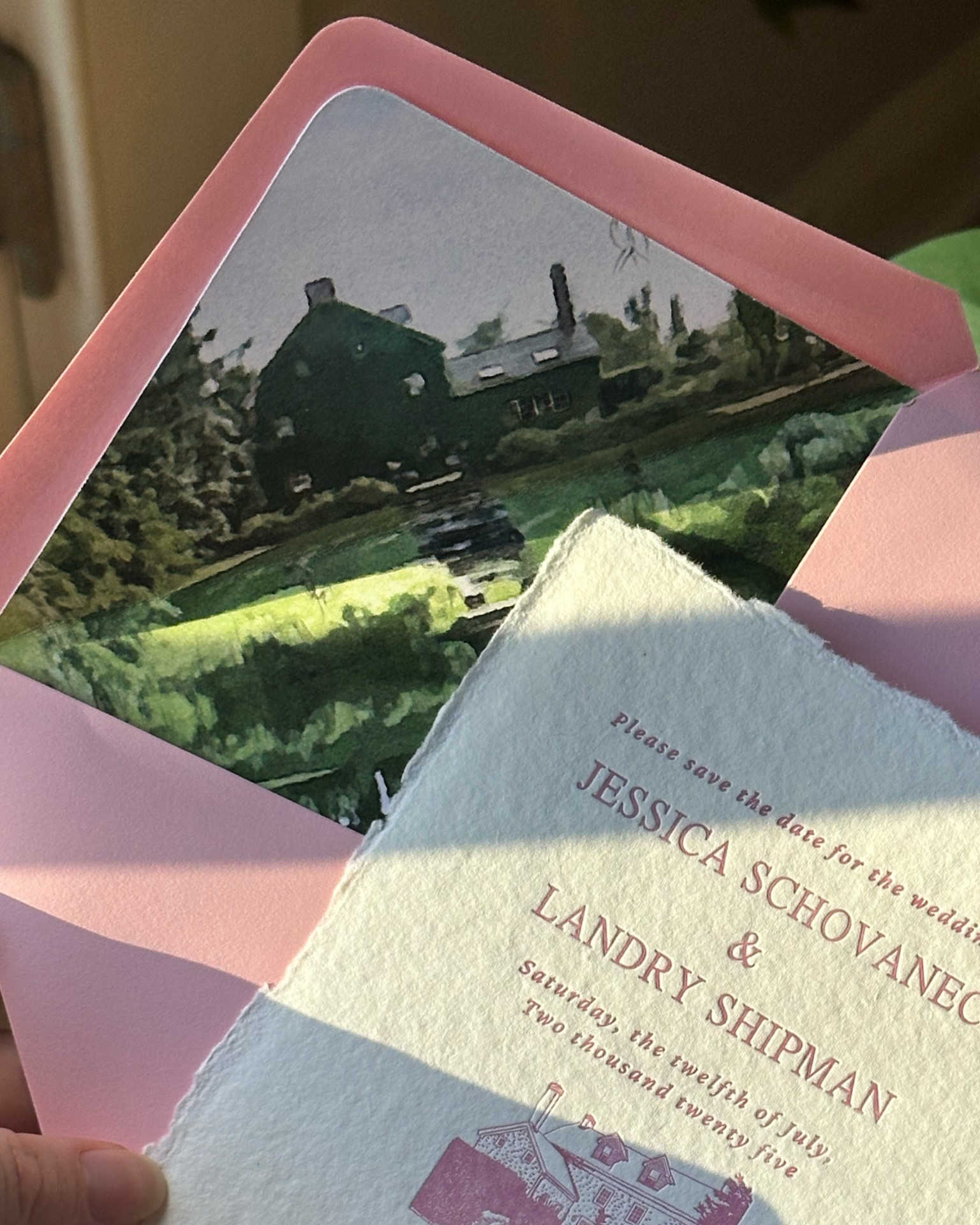 envelope liner DIY for wedding stationary 💌 

#LTKWedding #LTKU