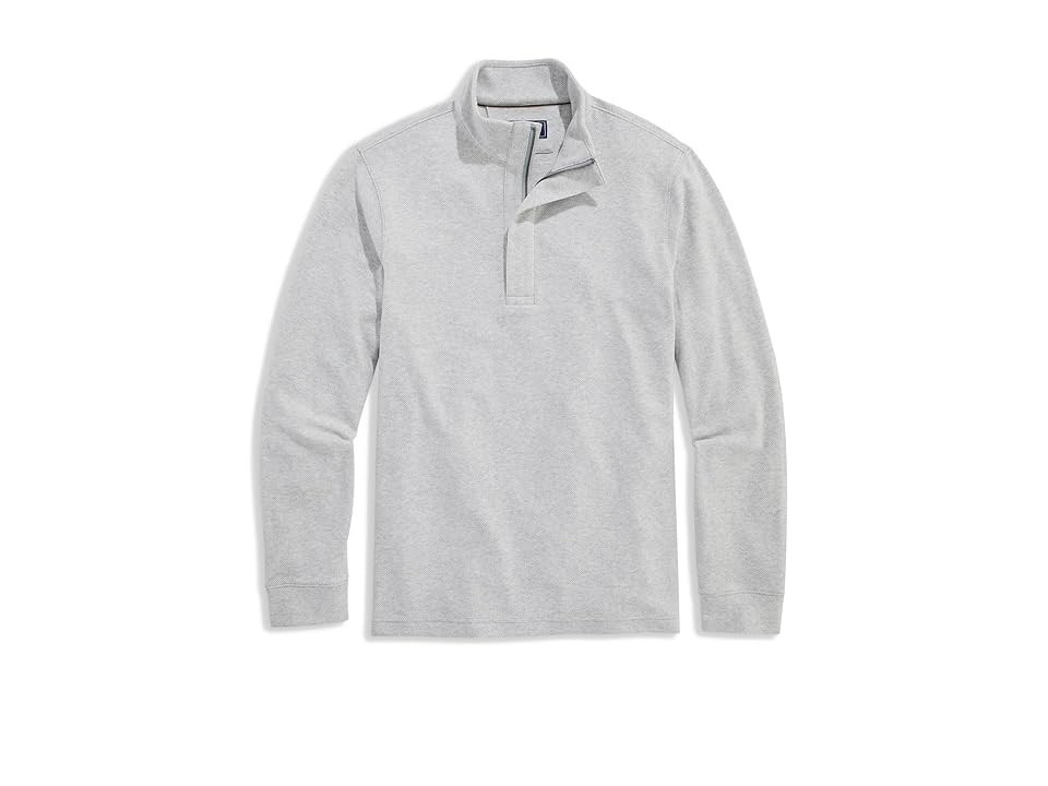 Vineyard Vines Calmwater Quarter-zip Men's Sweatshirt Ultimate Gray : MD, Polyester/Rayon/Spandex | Zappos