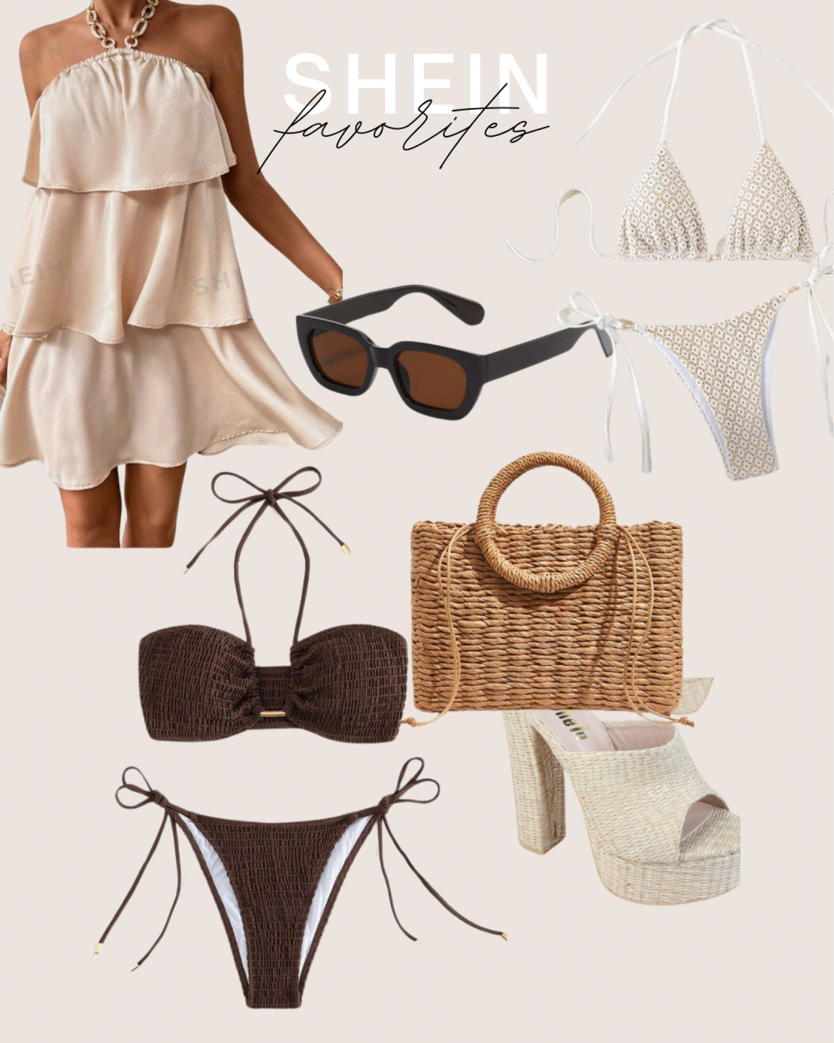 SHEIN summer vacation fashion ootd outfit 

#LTKtravel #LTKstyletip #LTKswim