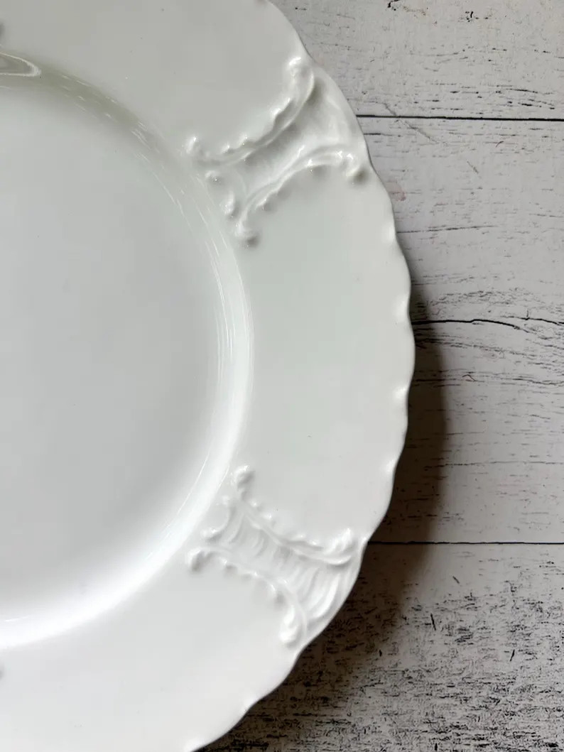 Antique French 1890s Haviland Limoge Salad Dishes 3/5 - Etsy | Etsy (US)