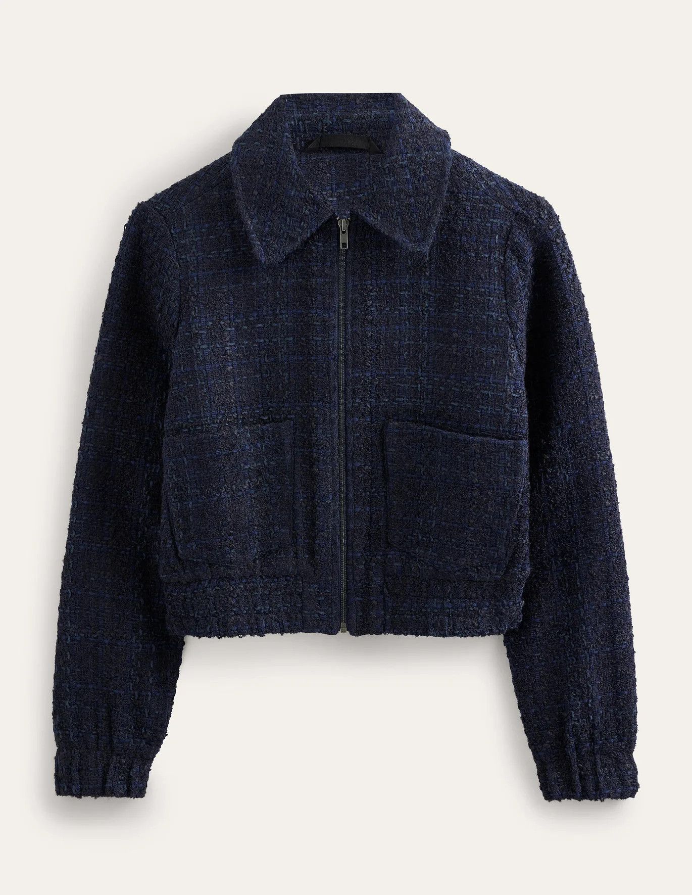 Textured Zip Through Jacket | Boden (UK & IE)