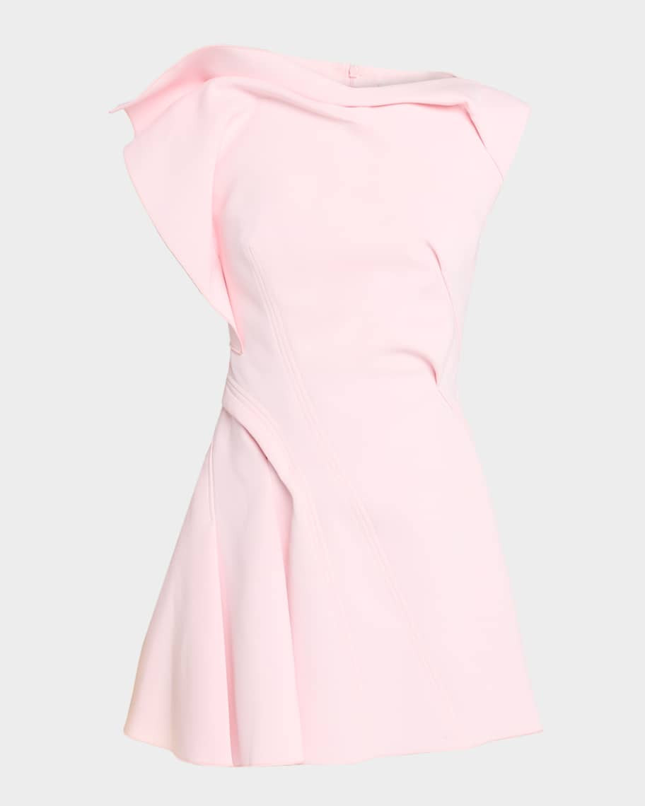 Acler Borra Sculptural Mini Dress | Neiman Marcus