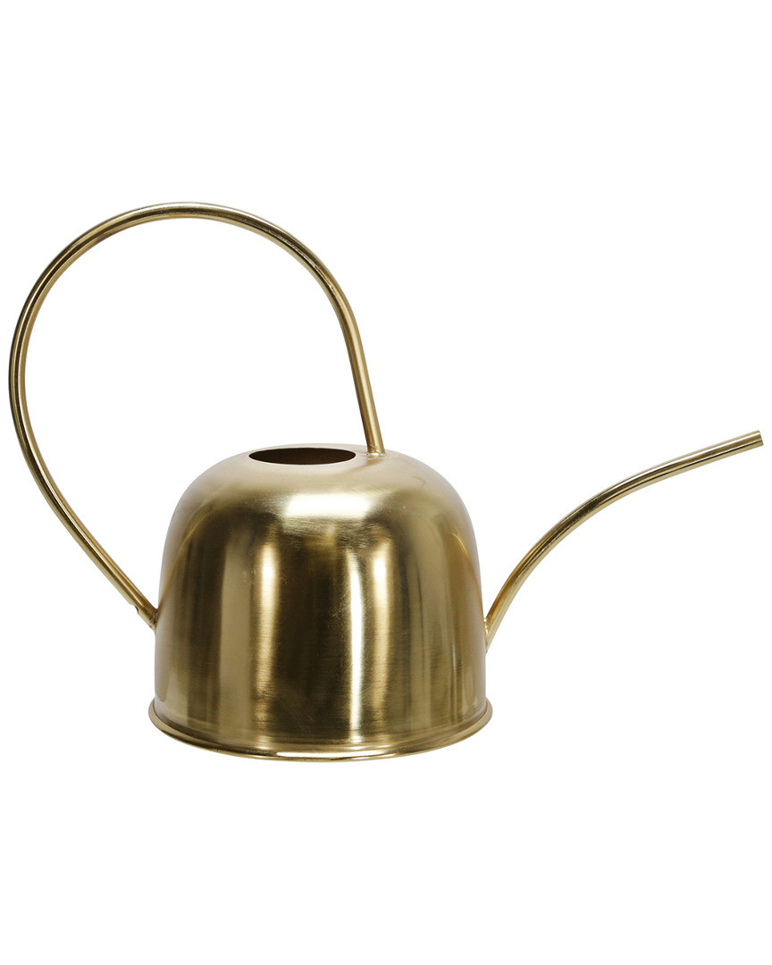 Sagebrook Home Metal Watering Can | Gilt