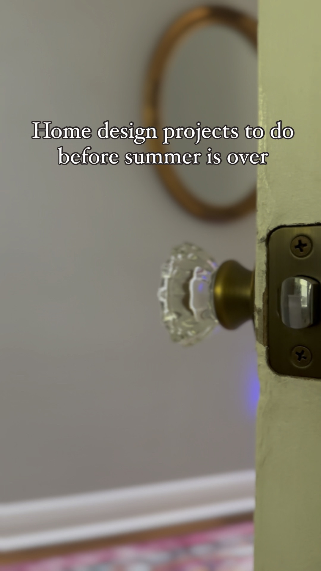 Upgrade those doorknobs to something you actually like! If you’re renting, save the original & change it back when it’s time to move out. 

#LTKVideo #LTKHome #LTKFindsUnder50