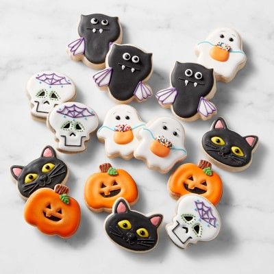 Assorted Halloween Cookies, Set of 15 | Williams-Sonoma