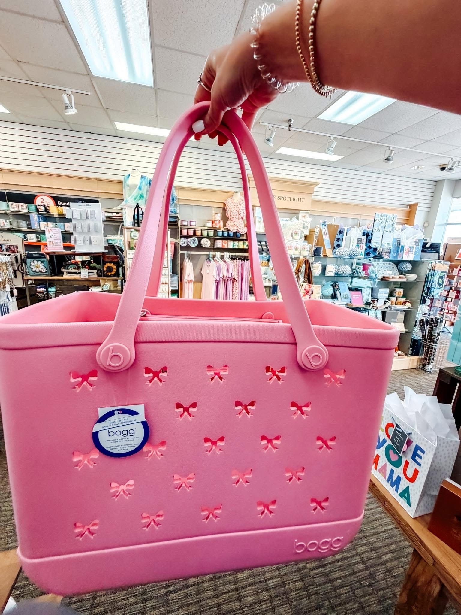 This BOGG Bag just got a MAJOR glow up 🎀✨ bows instead of holes?! holy smokes this one is for the girlies and I’m OBSESSED 💕

#BoggBag #GirlyFinds #BowTrend #CuteAndFunctional #MomBagEssentials #BeachBagVibes #Obsessed #PinkAesthetic #GirlMomLife #TrendyFinds

#LTKMothersDay
