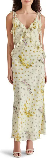 Adalina Floral Ruffle Maxi Dress | Nordstrom