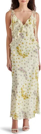 Adalina Floral Ruffle Maxi Dress | Nordstrom