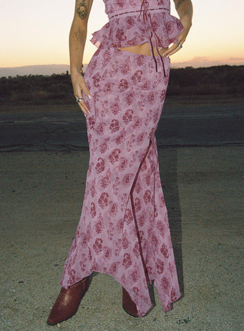 Nikolise Maxi Skirt Purple Petite | Princess Polly US