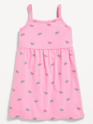 Printed Sleeveless Fit and Flare Dress for Toddler Girls | Old Navy (US)