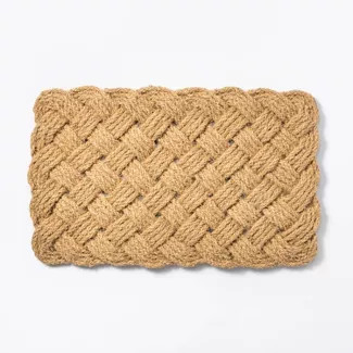 Lovers Knot Door Mat Neutral - Threshold™ designed with Studio McGee | Target