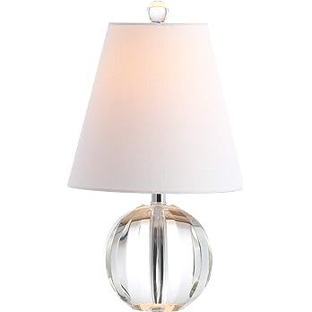 JONATHAN Y JYL2079A Goddard 16" Crystal Ball/Metal LED Table Lamp Glam Transitional Bedside Desk ... | Amazon (US)