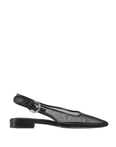 Rag & Bone Woman Ballet flats Black Size 8.5 Leather, Textile fibers | YOOX (US)