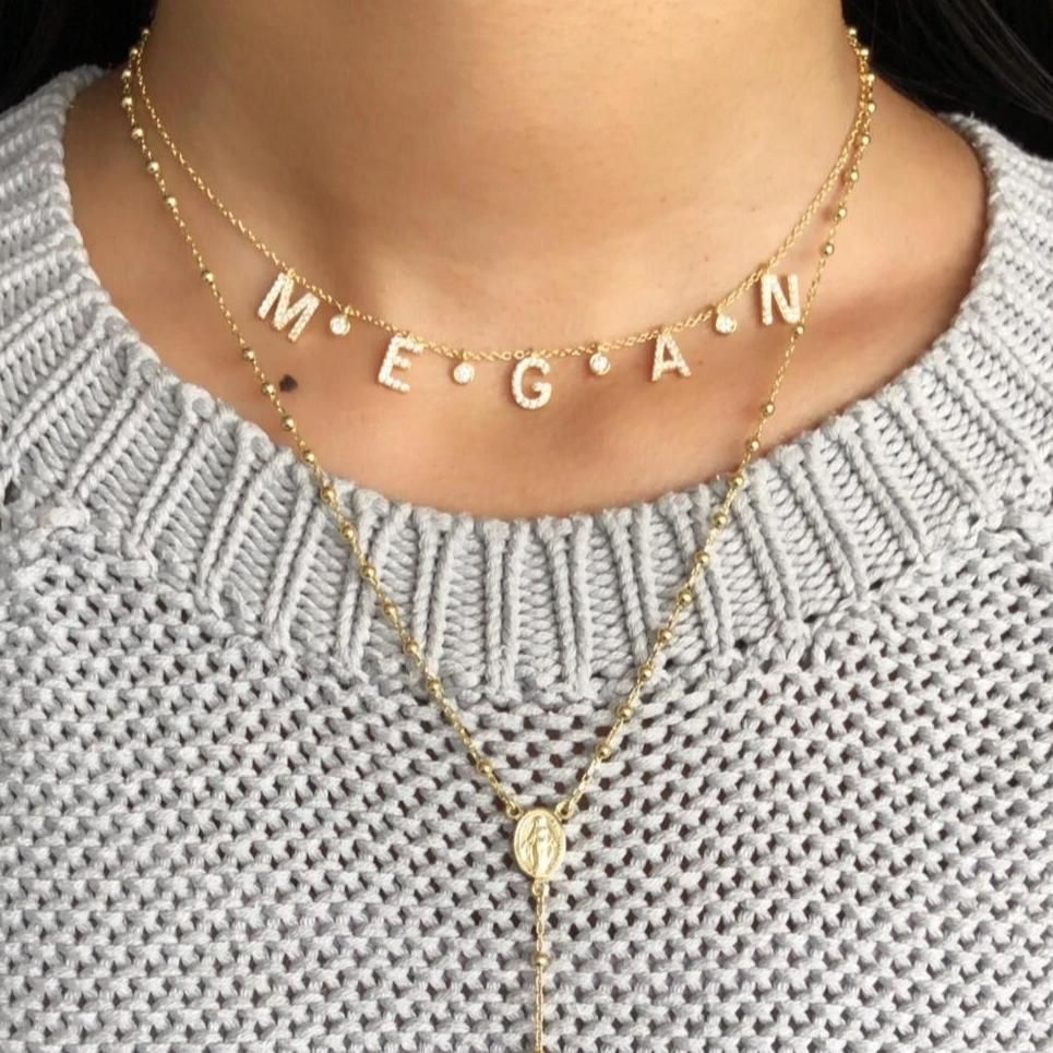 It’s All in a Name Personalized Necklace | The Sis Kiss