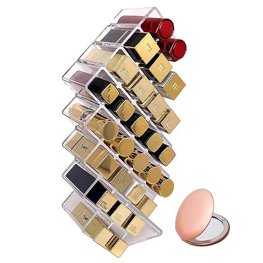 KOOLYAH Premium Designer Lipstick Organizer, Multi-way Cosmetic Storage Display with 28+1 slots L... | Amazon (US)