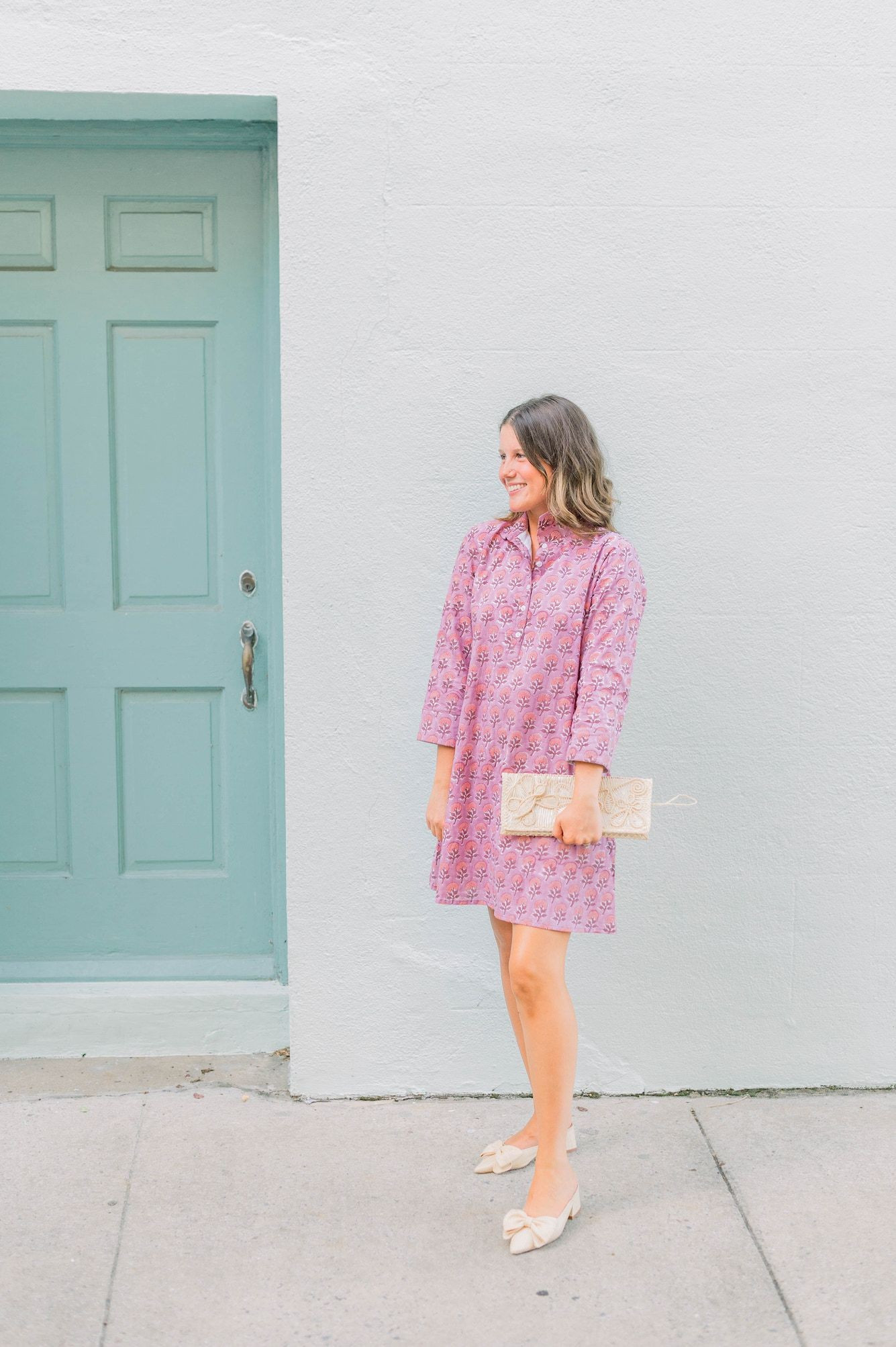 Sully's Mandarin Collar | Boysenberry | Victoria Dunn 