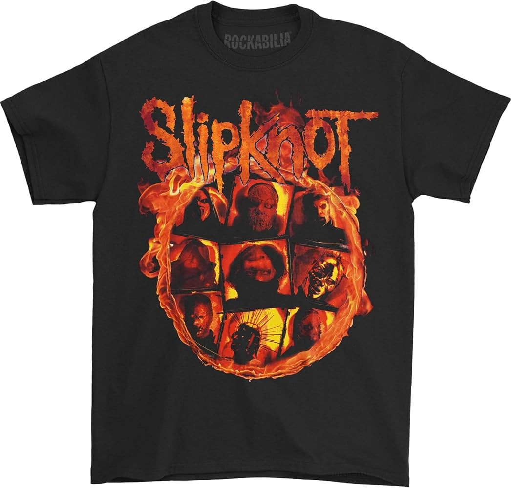 Slipknot Men's We are Not Your Kind Fire T-Shirt Black | Amazon (US)
