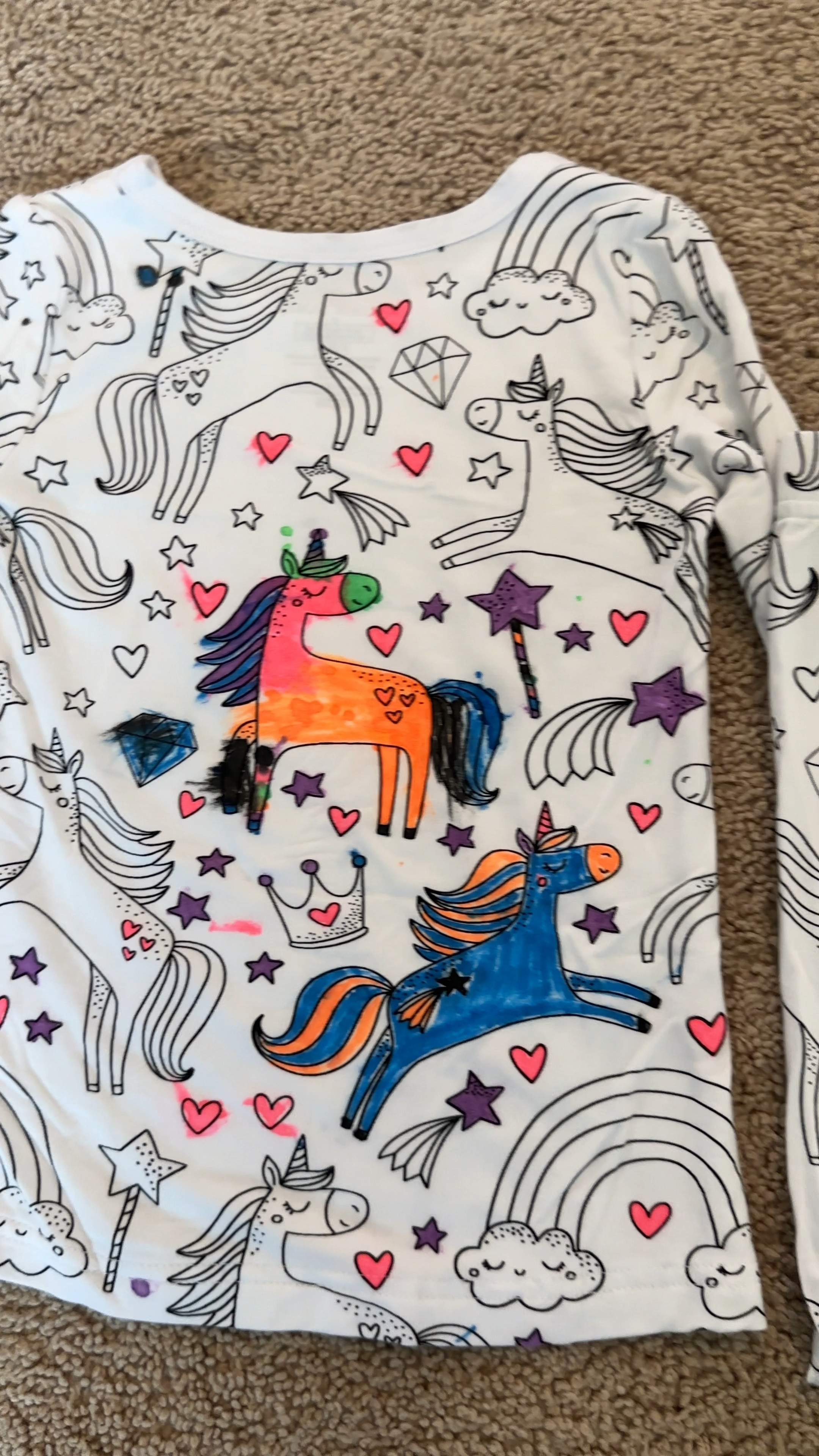 Cute jammies that you can color on to customize!? GENIUS!! These are so soft and stretchy, and my girls have so much fun designing them. 

They are a super fun gift, too!

#LTKGiftGuide #LTKKids #LTKFamily