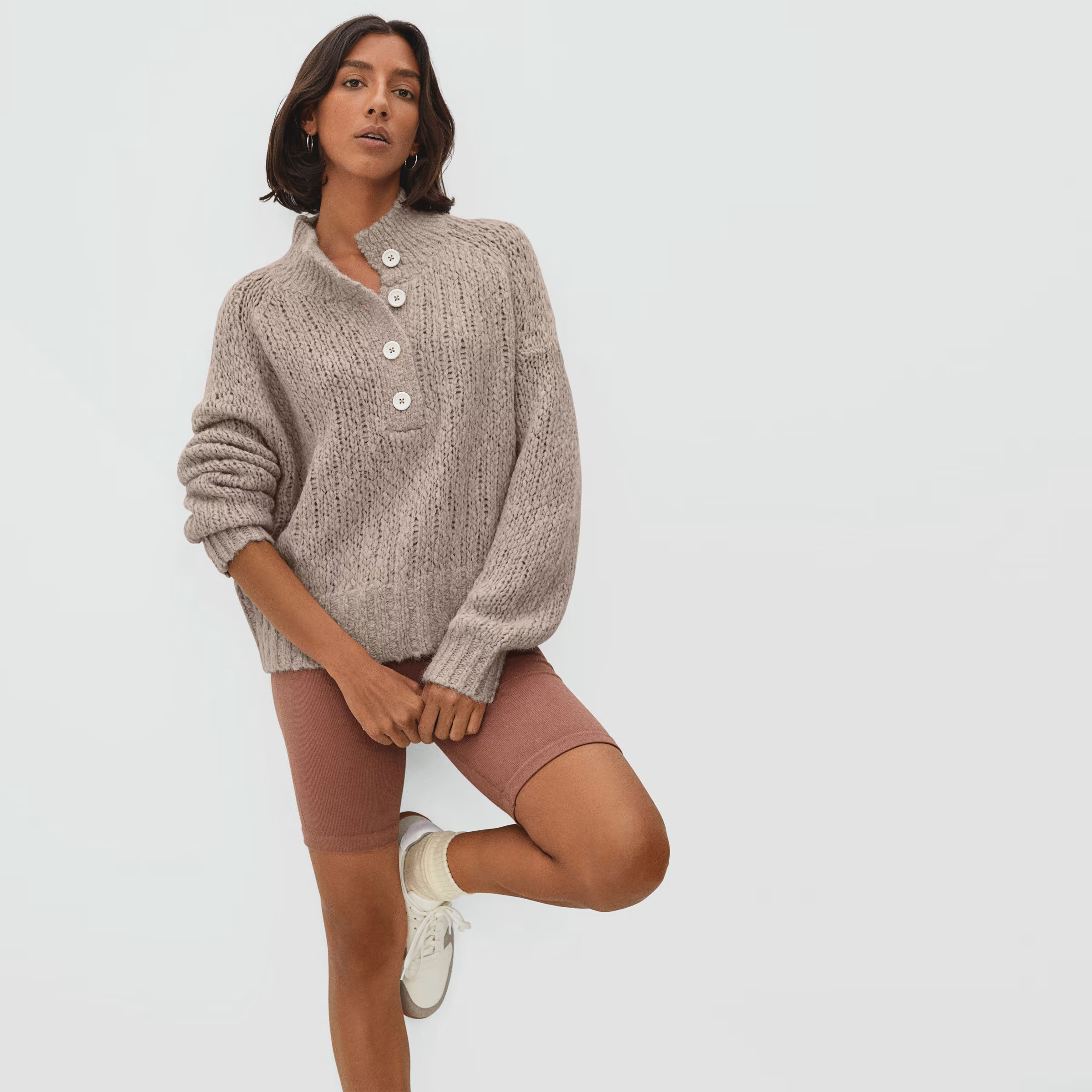 The Lofty-Knit Henley | Everlane