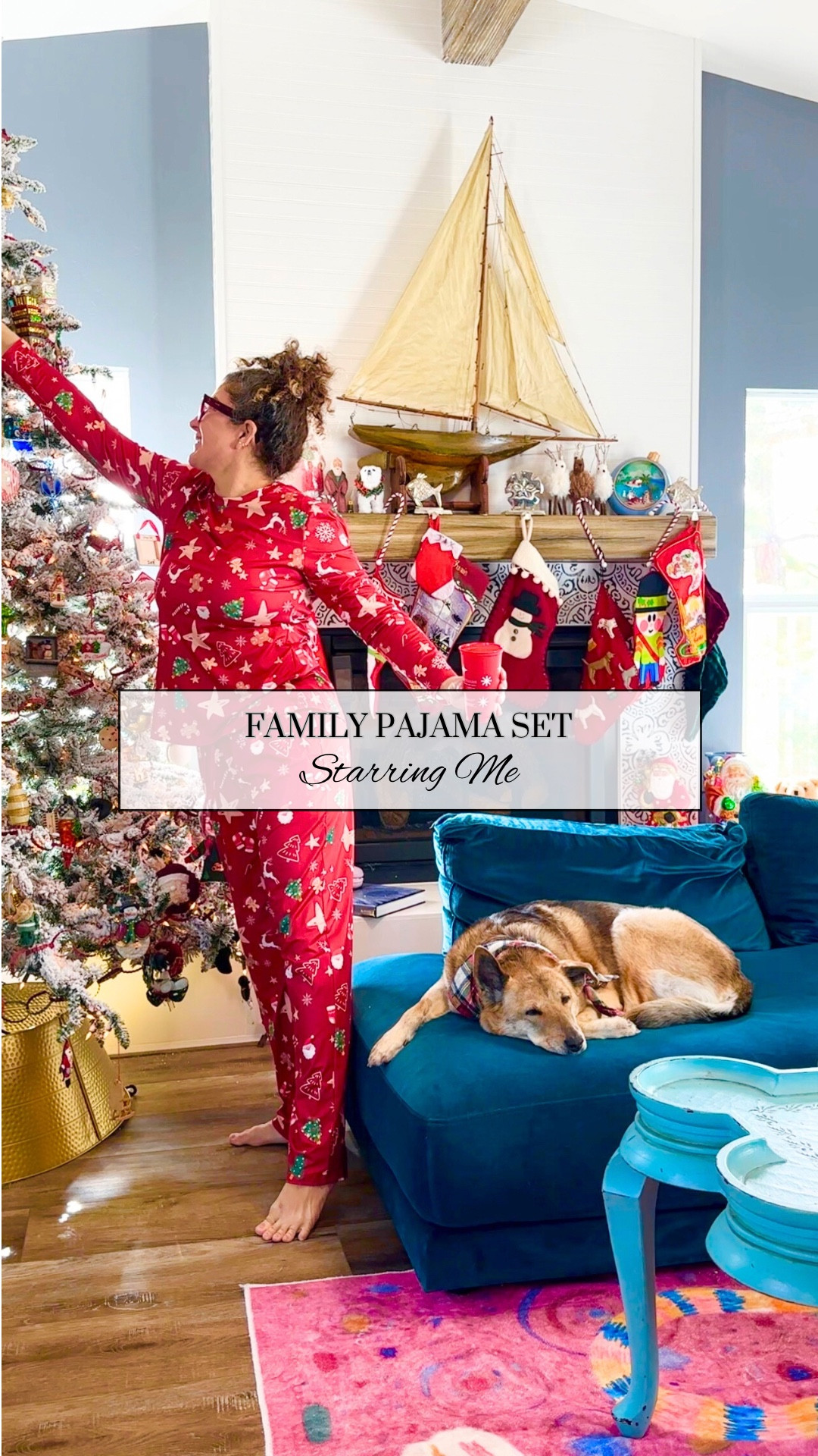 I may not have the entire matching family set…
but I fully committed to the festive part 🎄😌

These red holiday pajamas are soft, cozy, and covered in all the Christmas things:
🎄 trees, 🦌 reindeer, 🧦 stockings, 🍪 gingerbread, ❄️ snowflakes, 🍬 candy canes — the whole vibe

Perfect for decorating the tree, couch lounging, dog cuddles, and pretending you’re “done” for the day when you absolutely are not

Family matching set available on Amazon —
I’m just modeling the realistic scenario version 😉

#christmaspajamas
#holidayloungewear
#amazonfashionfinds
#cozyliving
#festiveathome

#matchingfamilypajamas
#holidaypajamasset
#amazonfinds
#christmasathome
#cozypajamas
#womenover40style
#holidaycomfort
#amazonpajamas
#holidaypjs
#cozychristmas
#festiveloungewear
#amazonfashion
#christmasstyleathome


#LTKHoliday #LTKGiftGuide #LTKSeasonal