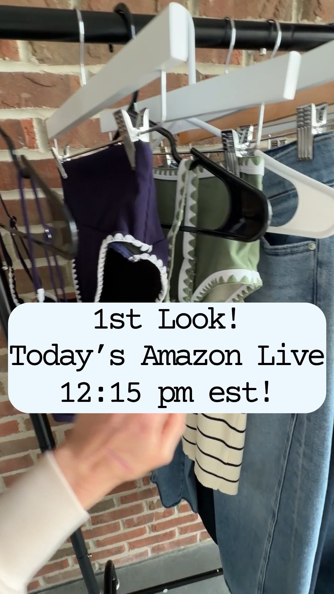 1st Look!
Today’s Amazon Live
12:15 pm est! Amazon.Com/live/haileyefeldman

#LTKgrwm #LTKSaleAlert #LTKPetite