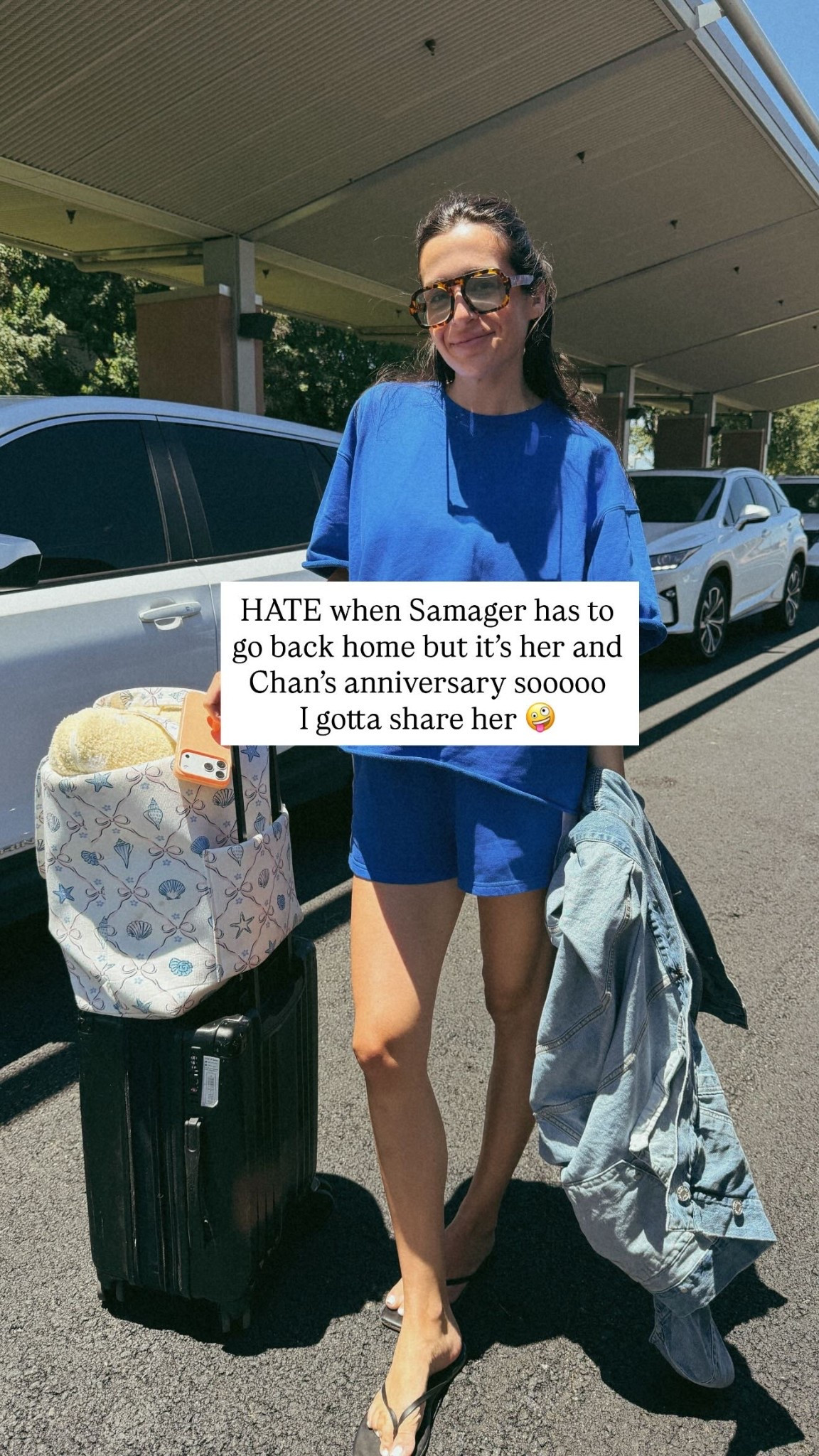 HATE when Samager has to go back home but it’s her and Chan’s anniversary sooooo 
I gotta share her 🤪
