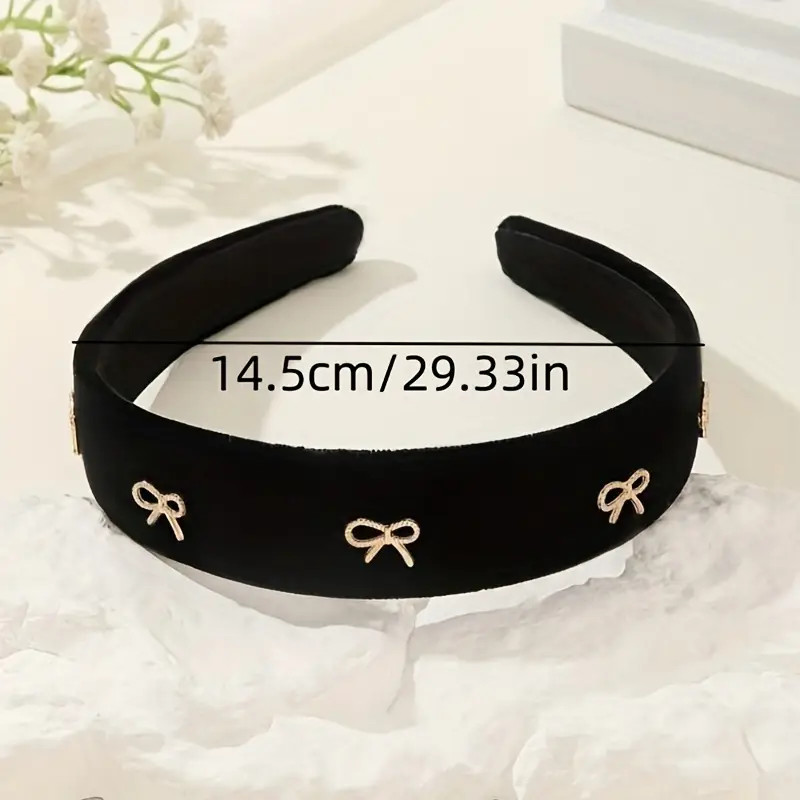 Elegant Black Bow Headband For Women And Girls Perfect For - Temu | Temu Affiliate Program